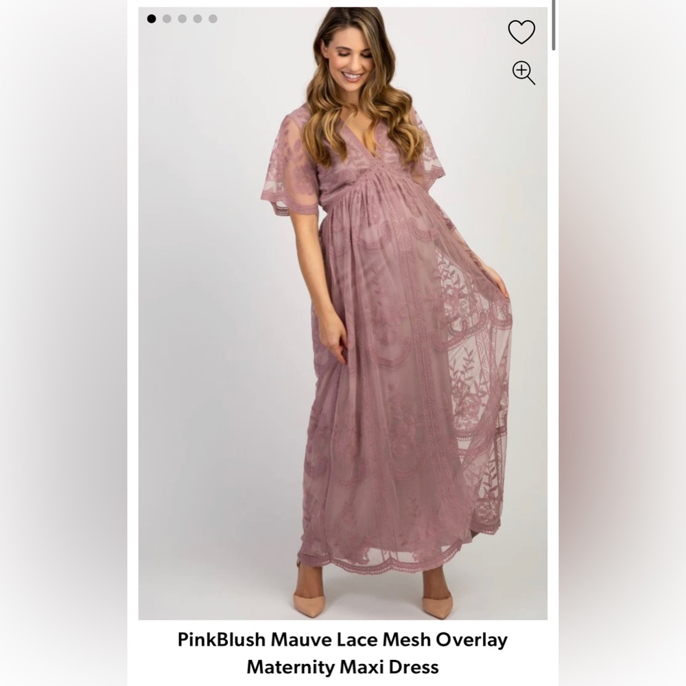 PinkBlush Maternity Gown - Size Large